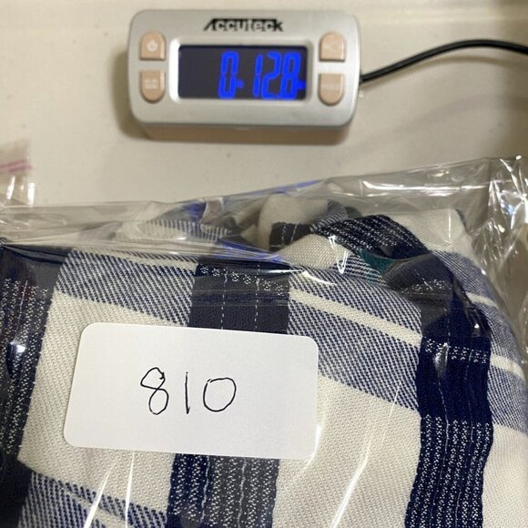 Soft Surroundings Huntleigh Button Up Asymmetric Plaid 3/4 Sleeve Top Size 2X - Picture 11 of 11